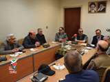 دیدار صمیمانه رئیس بنیاد شهید و امور ایثارگران با جانبازان خانه نور ایرانیان بصیر
